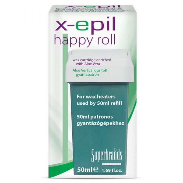 X-Epil Roll-on Wax with Aloe Vera for Happy Roll 50ml